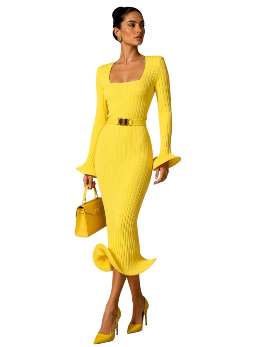 ROWEN ROSE RUNWAY DRESS SIZE S NEW - Picture 10 of 13